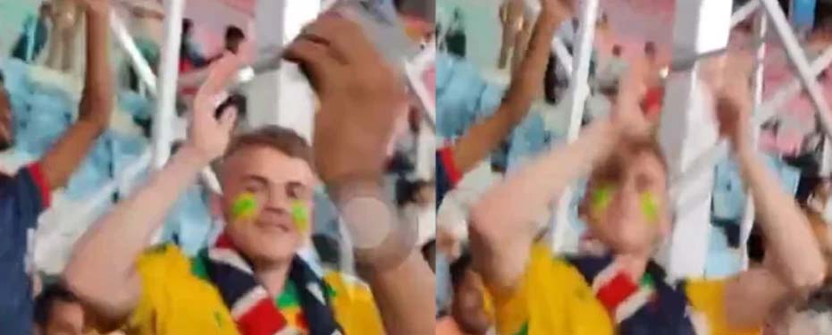 Australian Fans Chant ‘Ganpati Bappa Moriya’ And ‘Vande Mataram’ In Lucknow